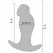 Hidden Desire Inferno 16 cm Anatomical Plug Liquid Silicone Black