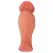 Hidden Desire Inferno Anatomical Plug 13 cm Liquid Silicone Black