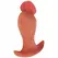 Hidden Desire Inferno 10 cm Anatomical Plug Liquid Silicone Black