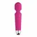 EasyToys Mini Wand Pink - Compact Rechargeable Massager, 18 Modes