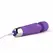 EasyToys Mini Wand ljubičasti vibrator, kompaktni punjivi masažer