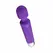 EasyToys Mini Wand ljubičasti vibrator, kompaktni punjivi masažer