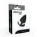 Addicted Toys Plug 5.5 cm - Ergonomic TPR Intimate Accessory, Black
