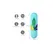 Maia Toys Jessi 420 mini vibrator metak tirkizno plavi punjivi sa 10 modova rada