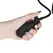 Fetish Submissive Bondage ogrlica na naduvavanje sa metalnim lancem