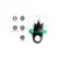 Maia Toys Ziggy Rechargeable Vibrating Support Ring, Transparent, 10 Modes