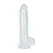 REALROCK Crystal Clear anatomski model od 12.7 cm sa vakuumskim postoljem, providan