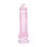 REALROCK Crystal Clear Model 5 Pink 12.7 cm sa vakuum postoljem