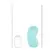 Bijoux Indiscrets Fluffy Mask Powder Blue nežna maska za oči sa podesivom trakom
