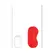 Loving Joy Satin Mask Red - Soft Adjustable Eye Cover for Adults