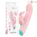 INTENSE Alvin Rabbit System rotirajući i oscilirajući vibrator, 18 cm, roze