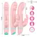 INTENSE Alvin Rabbit System rotirajući i oscilirajući vibrator, 18 cm, roze