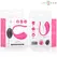 Intense Olivia Pink Wireless Vibrating Egg - Ergonomic Remote Control 20cm