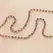 Otazu Belly Chain Crystal Amethyst elegantan podesivi lančić za struk univerzalna veličina