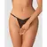 Obsessive Oxaria Open Thong Black, podesivi moderni dizajn S/M