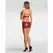 Obsessive Redya Dress Red - Glossy Adjustable Lace-Up Design L/XL