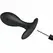Pretty Love BI-040096Q silikonski analni sistem na naduvavanje, crni