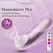Womanizer Pro Lilac, kompaktni sistem sa vazdušnim impulsima, 11 nivoa intenziteta, vodootporan