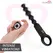 Moressa Ronie Black Remote-Controlled Anal Bead System - Silicone, 7 Modes
