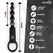 Moressa Ronie Black Remote-Controlled Anal Bead System - Silicone, 7 Modes