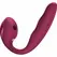 FUN FACTORY STRONIC PULSE ALLEGRO Dual Air Pulse System Wine Red 23.3cm