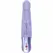 Fun Factory Wicked Angel intimni masažer za dvostruku stimulaciju ljubičasti 19 cm