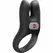 Fun Factory NOS crni - dvo-motorni intimni prsten, fleksibilni silikon, USB-C