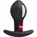Fun Factory B Ball Uno Weighted Anal Plug Black 2.87'' Body-Safe Silicone