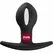 Fun Factory B Ball Uno Weighted Anal Plug Black 2.87'' Body-Safe Silicone