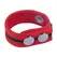Red Leather Tippy podesiva kožna traka crvena - biljno štavljena, širina 2.3 cm