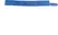 Red Leather Ultra Blue Adjustable Leather Collar 38-52 cm