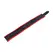 Red Leather kožna ogrlica sa 3 prstena u obliku slova D podesiva crveno crna 46 cm