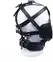 Red Leather Full Head Mask Black Adjustable Straps European Made