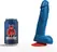 Hoenir Blue intimna mašina od 27.5 cm sa vakuumskim postoljem brenda Fuck Fist