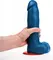 Hoenir XL intimni model sa odvojivim vakuum postoljem 19cm plavi PVC