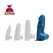 Fuck & Fist Freyr XL plavi dildo sa vakuum postoljem 21 cm PVC