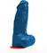 Fuck & Fist Freyr L Blue Model, anatomski intimni dildo dužine 18 cm sa vakuumskim postoljem