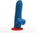 Fuck Fist Tyr M intimna igračka 13 cm plava, vakuumska čašica, PVC bez ftalata