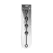 Levelz Waterdrop silikonske intimne kuglice L 40mm crne