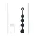 LEVELZ Waterdrop silikonske progresivne kuglice M 30mm crne