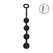 LEVELZ silikonske intimne kuglice M 30mm crne, ergonomski dizajn