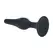 LEVELZ Slim Silicone Plug M Black: precizno sužen dizajn za maksimalno uživanje
