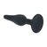 LEVELZ Slim Silicone Plug S Black - Compact Flexible Model