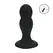 LEVELZ Double Rattle Liquid Silicone Plug M Black, Motion Response System