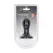 LEVELZ Liquid Silicone Motion Plug S Black sa pokretnim kuglicama