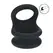 LEVELZ Wide Double O Silicone Support Ring L Crni - Dvostruki Sistem