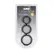 LEVELZ Wide O set silikonskih prstenova S/M/L crni, anatomski set od 3 komada