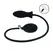 LEVELZ Silicone Inflatable Plug Black - Ribbed, Adjustable Size, 15 cm