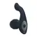 LEVELZ Plug ilicious 2 Black rotirajući silikonski plug sa stimulatorom sa kuglicama