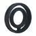 LEVELZ Dual Silicone Performance Ring Black - Grooved Anatomical Design